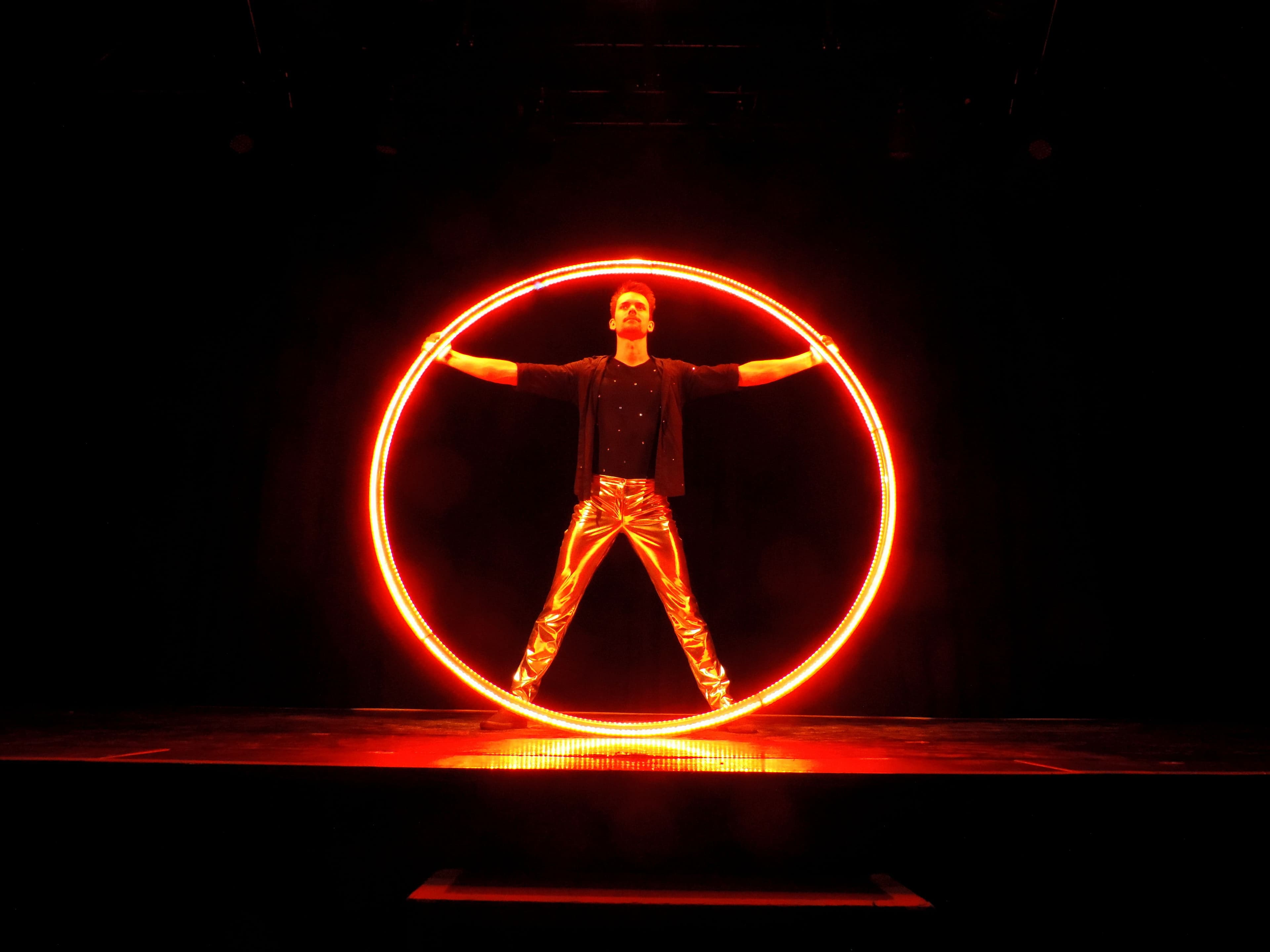 Galeriebild für Cyr Wheel + LED Show