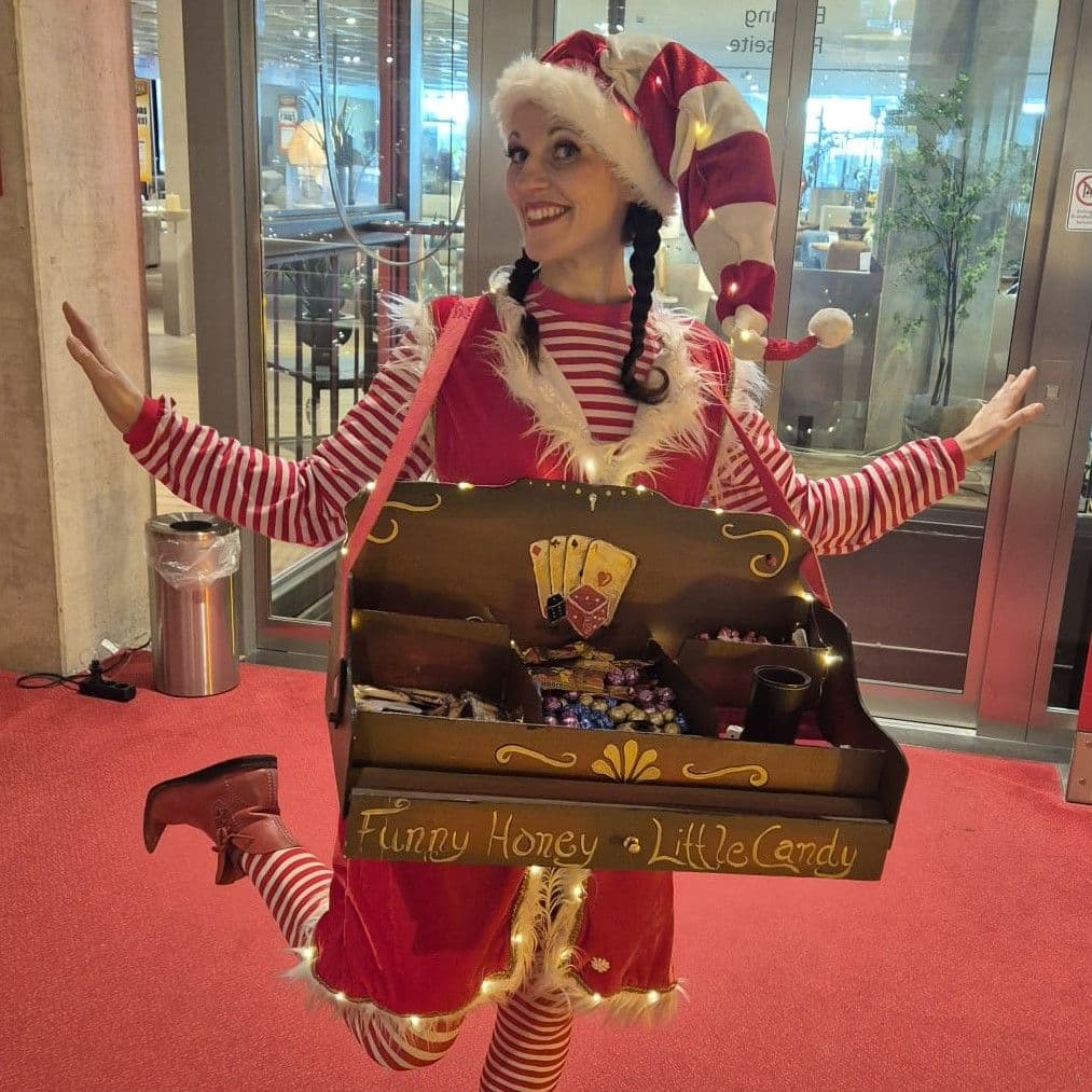 Wundervolle weihnachtliche Walk Acts