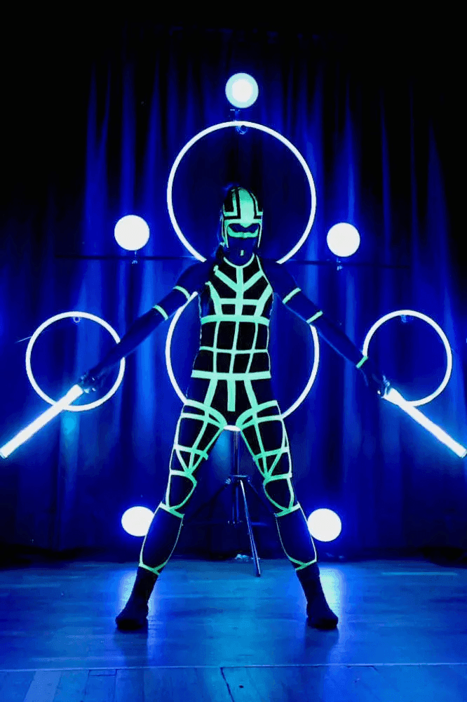 Galeriebild für Lichtshow RETROFUTURE