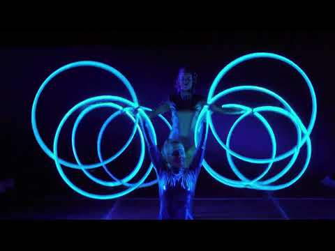LED Show "Liquid Lights" by Ka Whoops and Kristin Lahoop