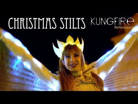Kungfire • Christmas Stilts • Weihnachtlicher Stelzenlauf
